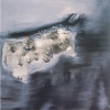 Jos&eacute; De Le&oacute;n. Piel de toro. :: 1986.  180x183cm.  mixta/lienzo