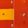 Jos&eacute; De Le&oacute;n. El oro de Moscú. :: 1990.  122x180cm.  mixta/collage/madera