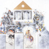 Jos&eacute; De Le&oacute;n. Memories. :: 1989.  193x193cm.  mixta/lienzo