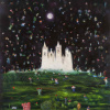 Jos&eacute; De Le&oacute;n. La catedral. :: 2019.  200x150cm.  óleo/lino