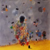 Jos&eacute; De Le&oacute;n. Africano. :: 2004.  162x130cm.  óleo/lino