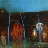 Jos&eacute; De Le&oacute;n. Ganges. :: 2007.  140x270cm.  óleo/lino