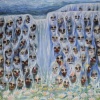 Jos&eacute; De Le&oacute;n. La purificación de los shadus. :: 2006.  175x195cm.  óleo/lino